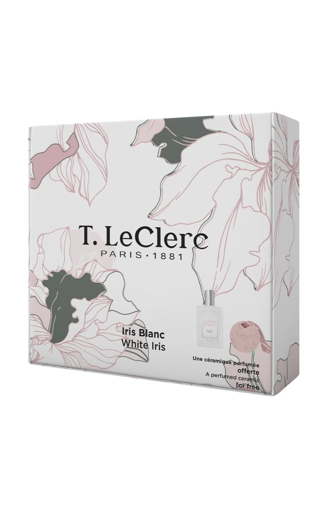 Coffret Iris Blanc Eau de parfum & céramique - Floral - 50 ml