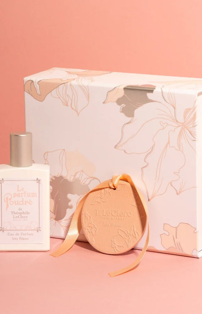 Coffret Iris Blanc Eau de parfum & céramique - Floral - 50 ml