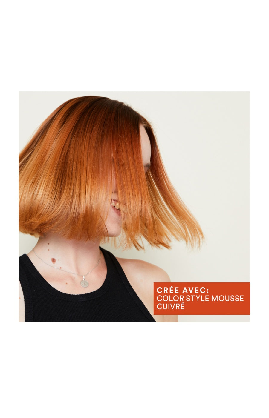Mousse coiffante & colorante - Color Style - Cuivré - 200 ml