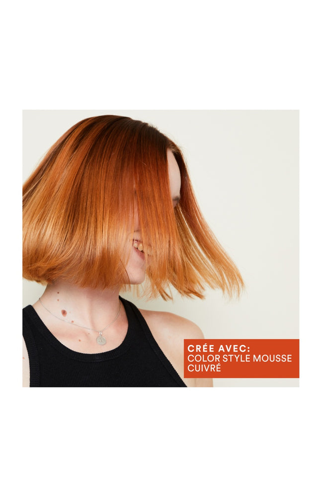 Mousse coiffante & colorante - Color Style - Cuivré - 200 ml