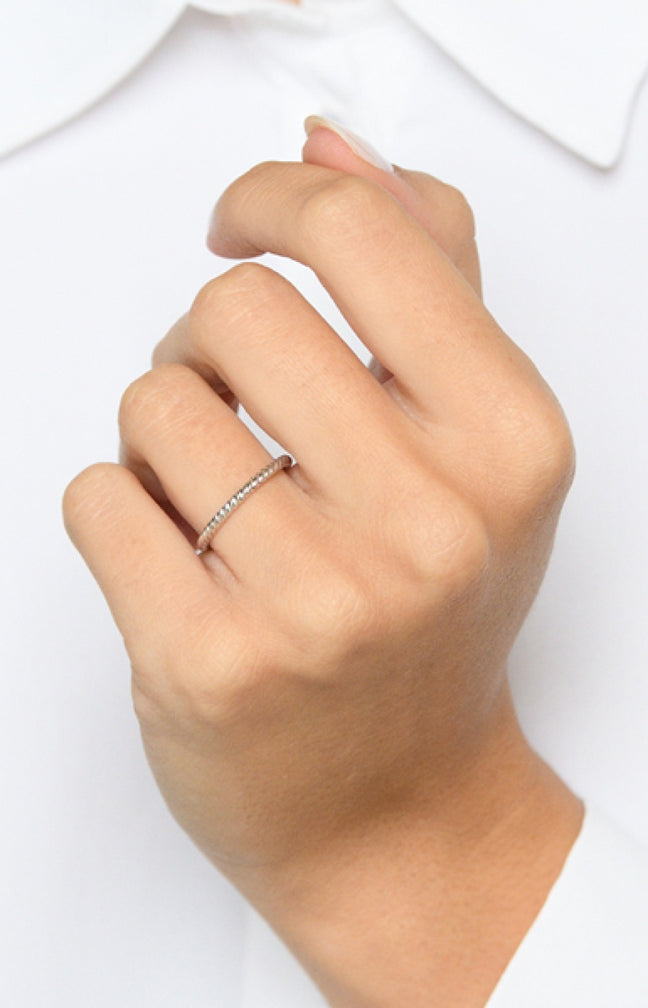 Bague Pour Toujours - Or blanc 375/1000