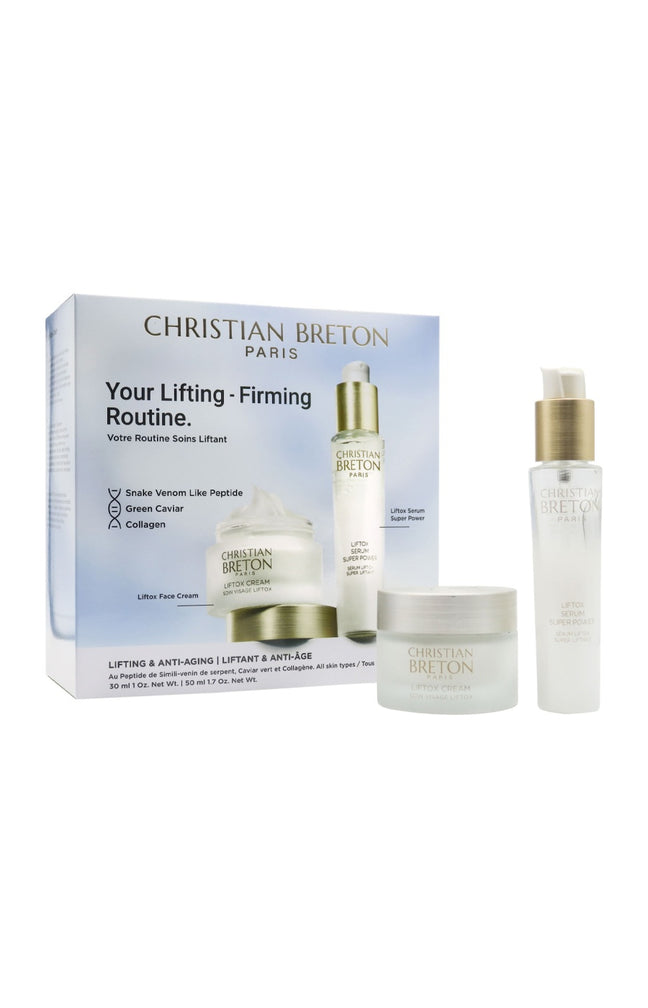 Coffret sérum & crème liftante - Liftox - Peaux matures - 2 produits