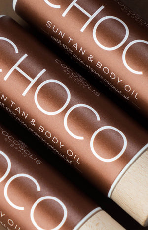 Huile de bronzage naturelle - Choco - Visage & corps - 200 ml