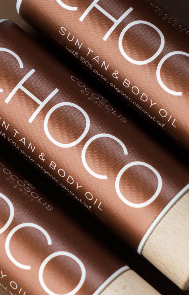 Huile de bronzage naturelle - Choco - Visage & corps - 200 ml