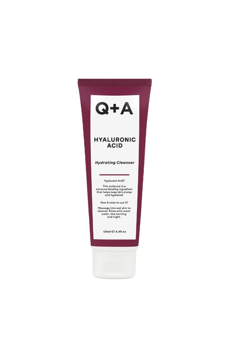 Nettoyant - Acide Hyaluronique - Visage - 125 ml
