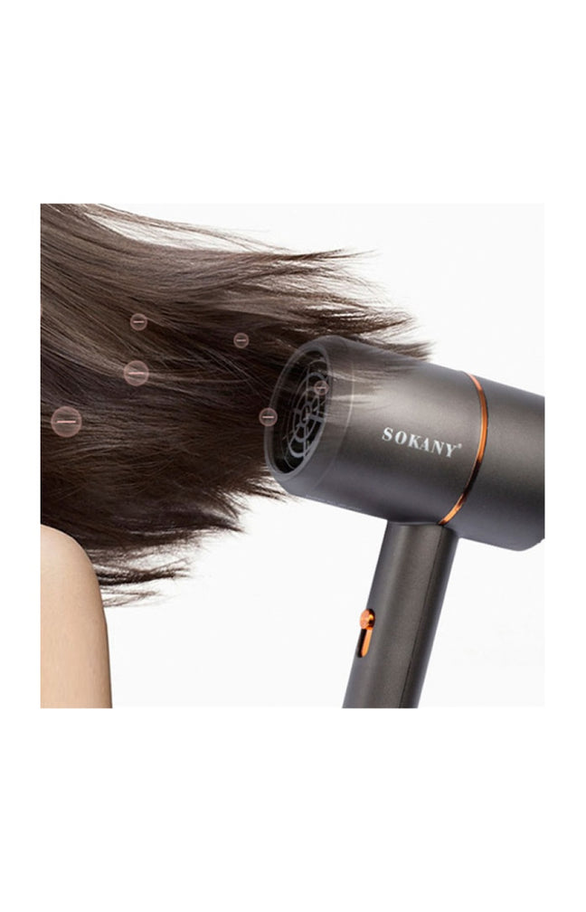 Sèche cheveux professionnel - Noir - 1200 W