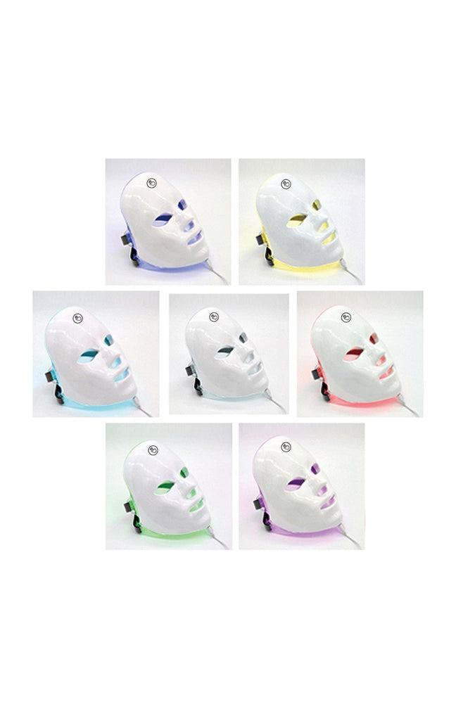 Masque tactile avec traitement lumineux LED - 7 couleurs