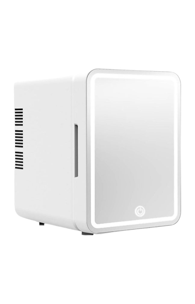 Réfrigérateur de beauté - Miroir LED - Blanc - 6 L