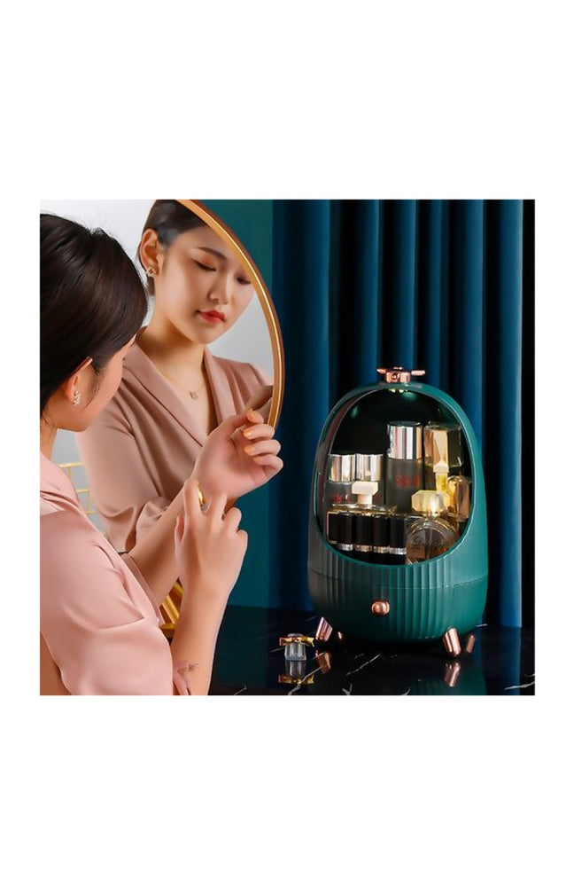 Rangement maquillage avec lumière
