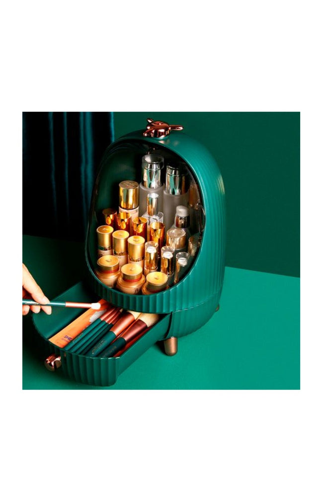 Rangement maquillage avec lumière