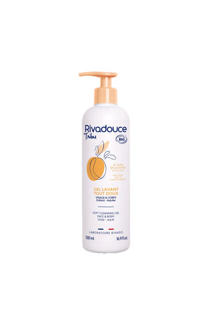 Gel lavant doux bio - Visage & corps - 500 ml