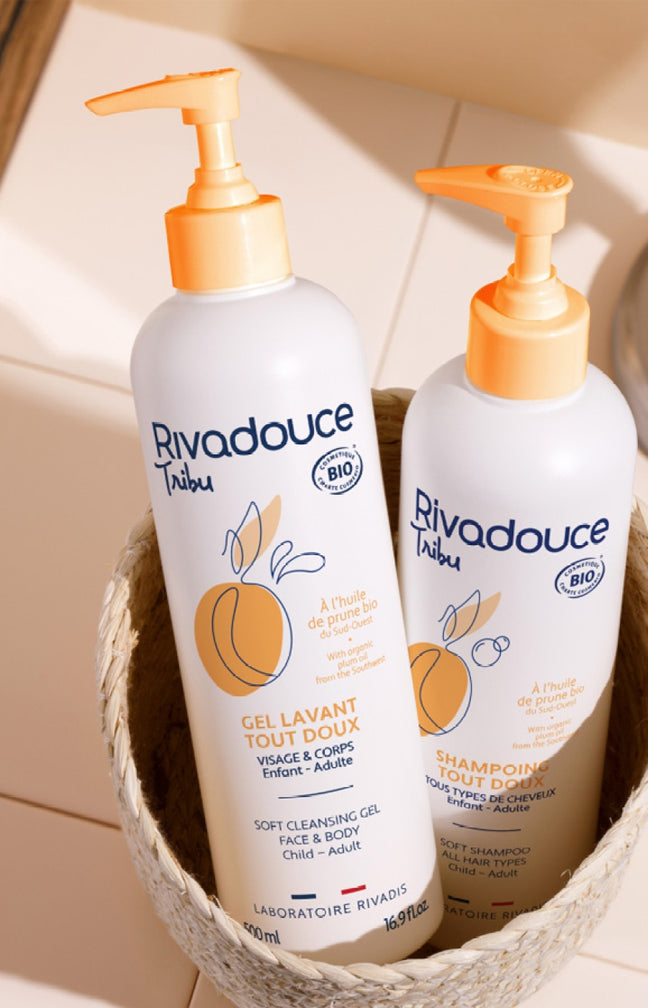 Gel lavant doux bio - Visage & corps - 500 ml