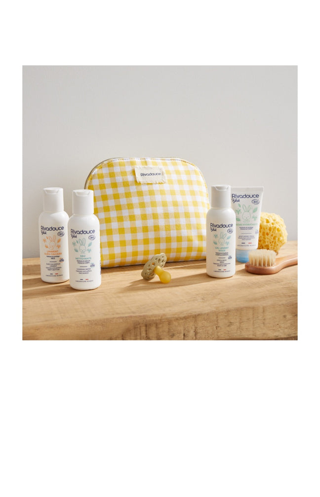 Kit voyage bio - Visage & corps - Bébé - 4 produits