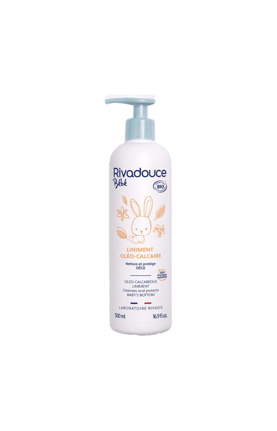 Liniment oléo-calcaire bio - Corps - Bébé - 500 ml