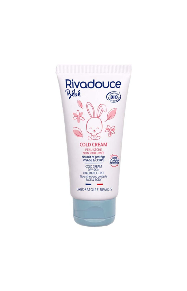 Crème hydratante bio - Cold Cream - Bébé - Visage & corps - 50 ml