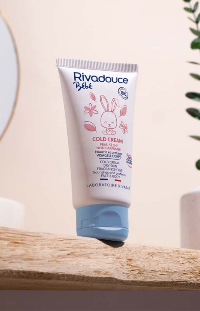 Crème hydratante bio - Cold Cream - Bébé - Visage & corps - 50 ml