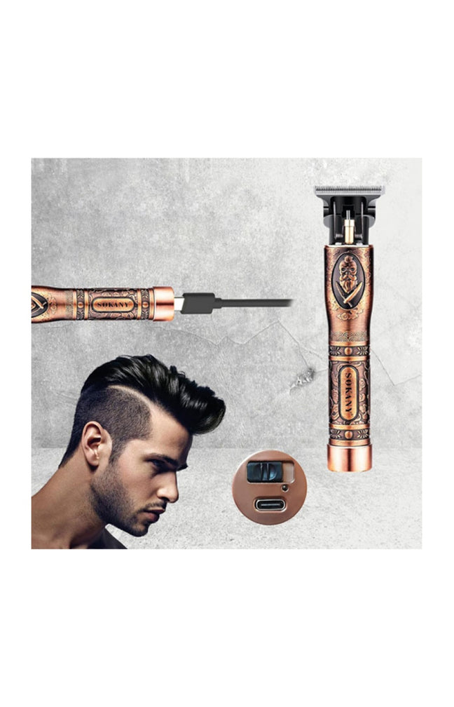 Tondeuse à cheveux & barbe - 1200 mAh - Doré
