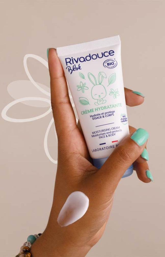 Crème hydratante bio - Bébé - Visage & corps - 50 ml