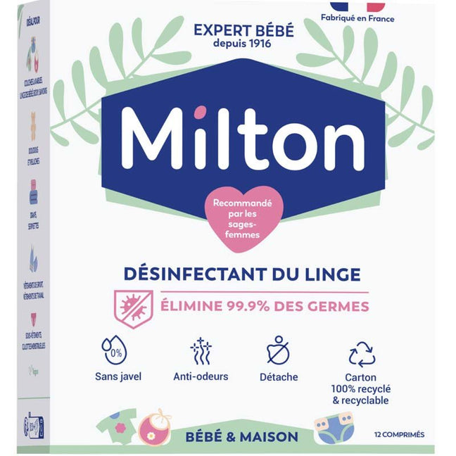 Pastilles désinfectantes linge - 12 pastilles