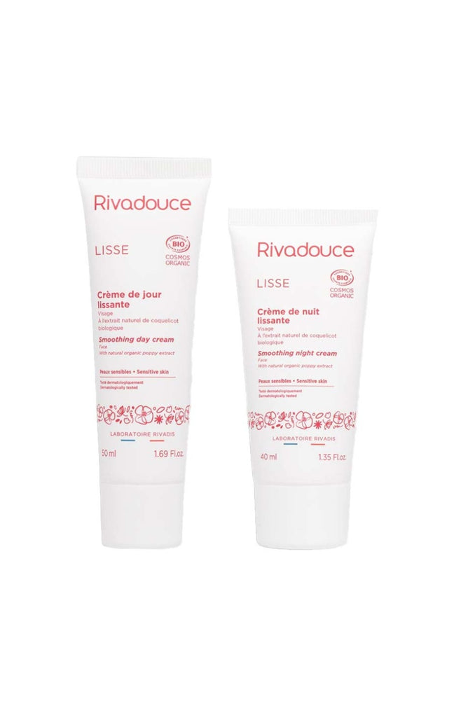 Crème jour & nuit lissantes bio - Visage - 2 produits