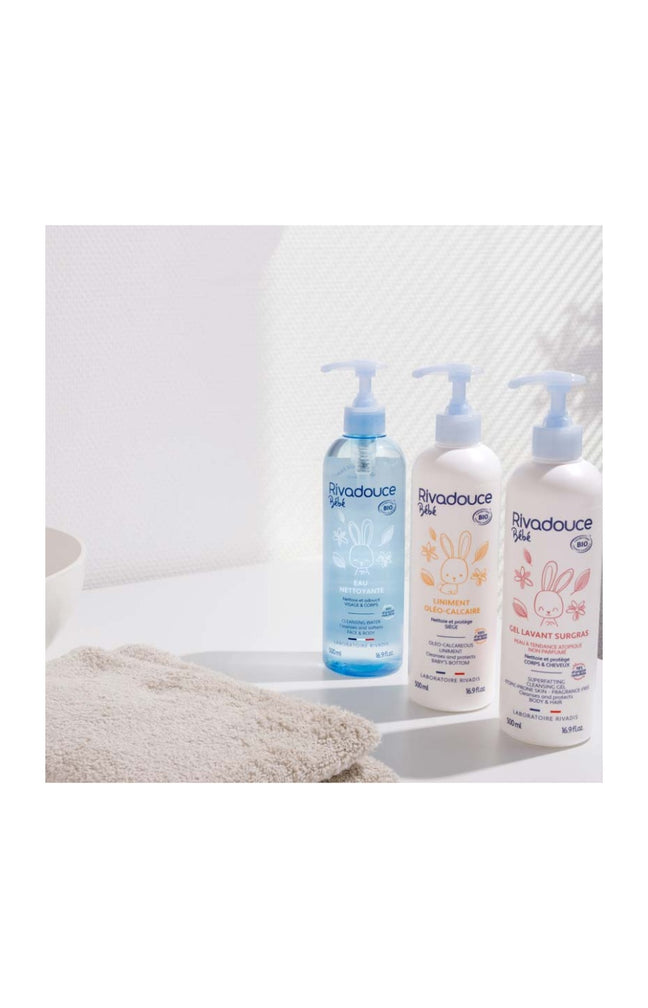 Eau nettoyante bio - Bébé - Visage & corps - 500ml