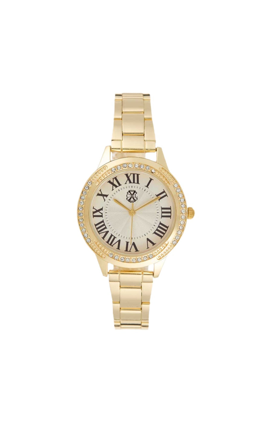 Montre à quartz - Acier inoxydable doré