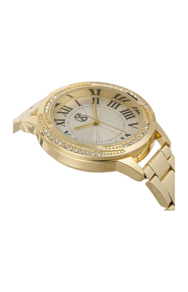 Montre à quartz - Acier inoxydable doré