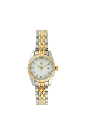 Montre à quartz - Acier inoxydable doré