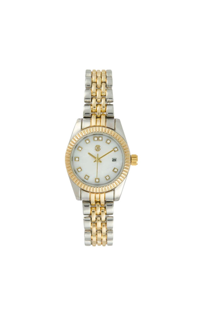 Montre à quartz - Acier inoxydable doré