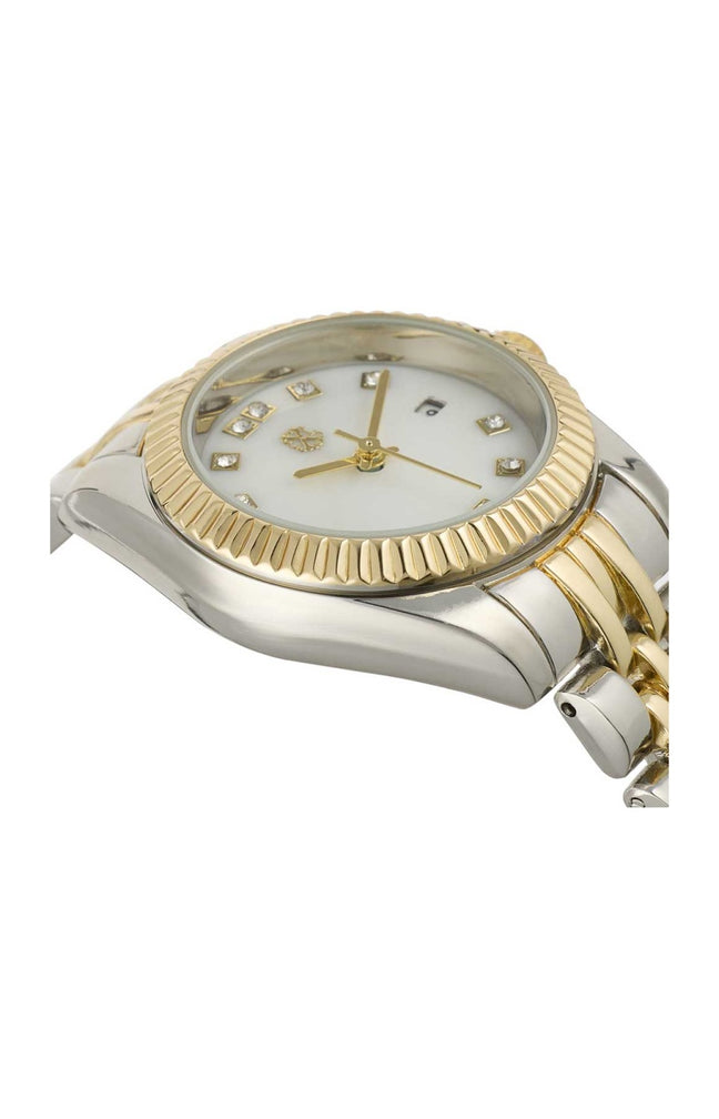 Montre à quartz - Acier inoxydable doré