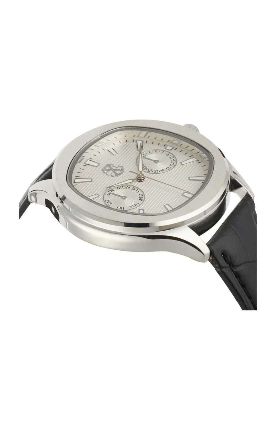 Montre à quartz - Acier inoxydable & cuir