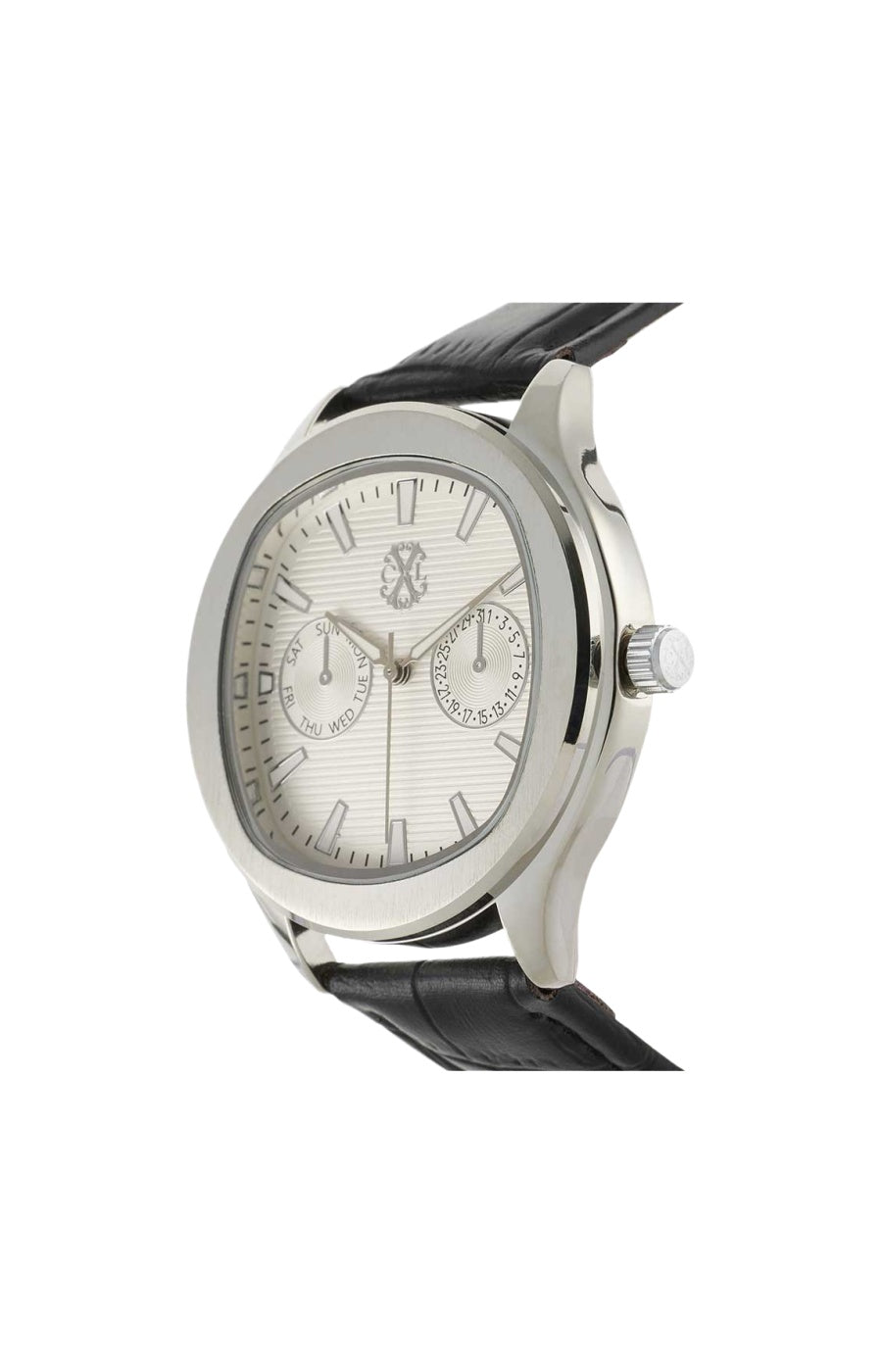 Montre à quartz - Acier inoxydable & cuir