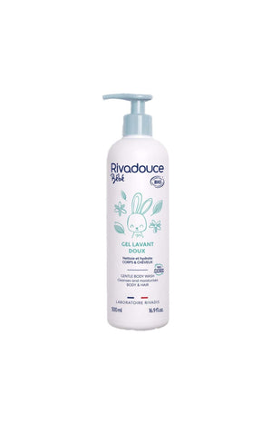 Gels lavants bio - Bébé - Corps & cheveux - 4 x 500ml