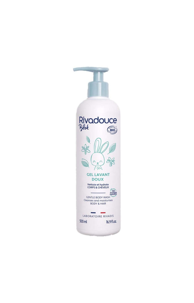 Gel lavant bio - Bébé - Corps & cheveux - 500ml