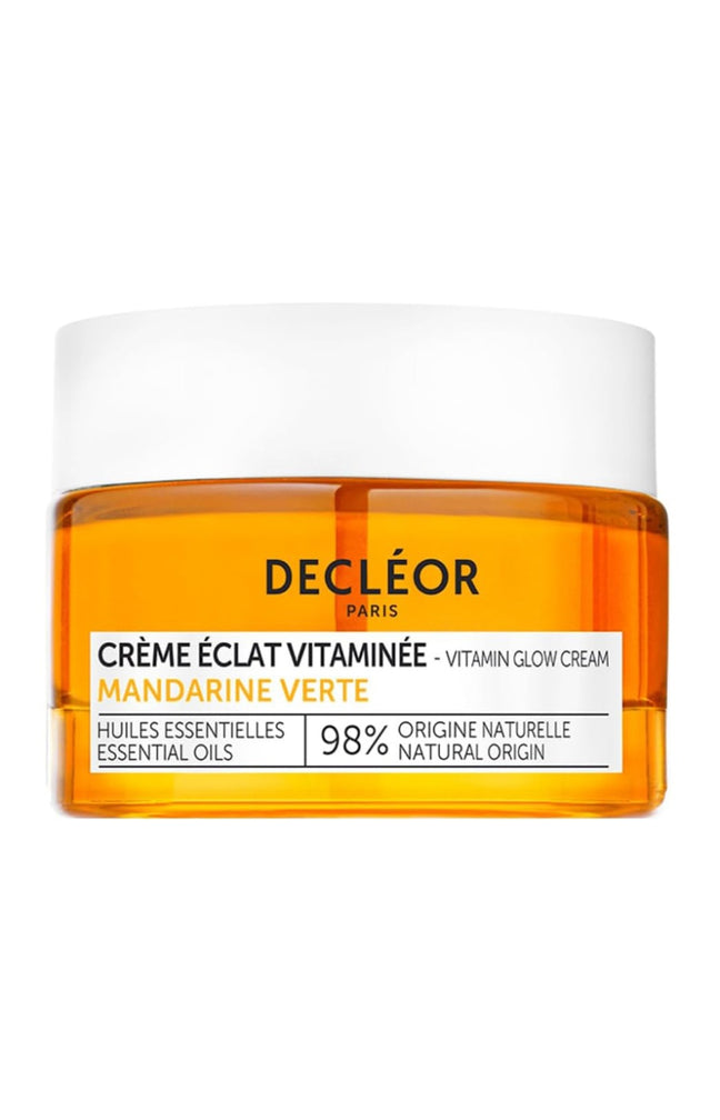 Crème éclat vitaminée - Acide hyaluronique & mandarine verte - Peaux ternes & fatiguées - 50 ml