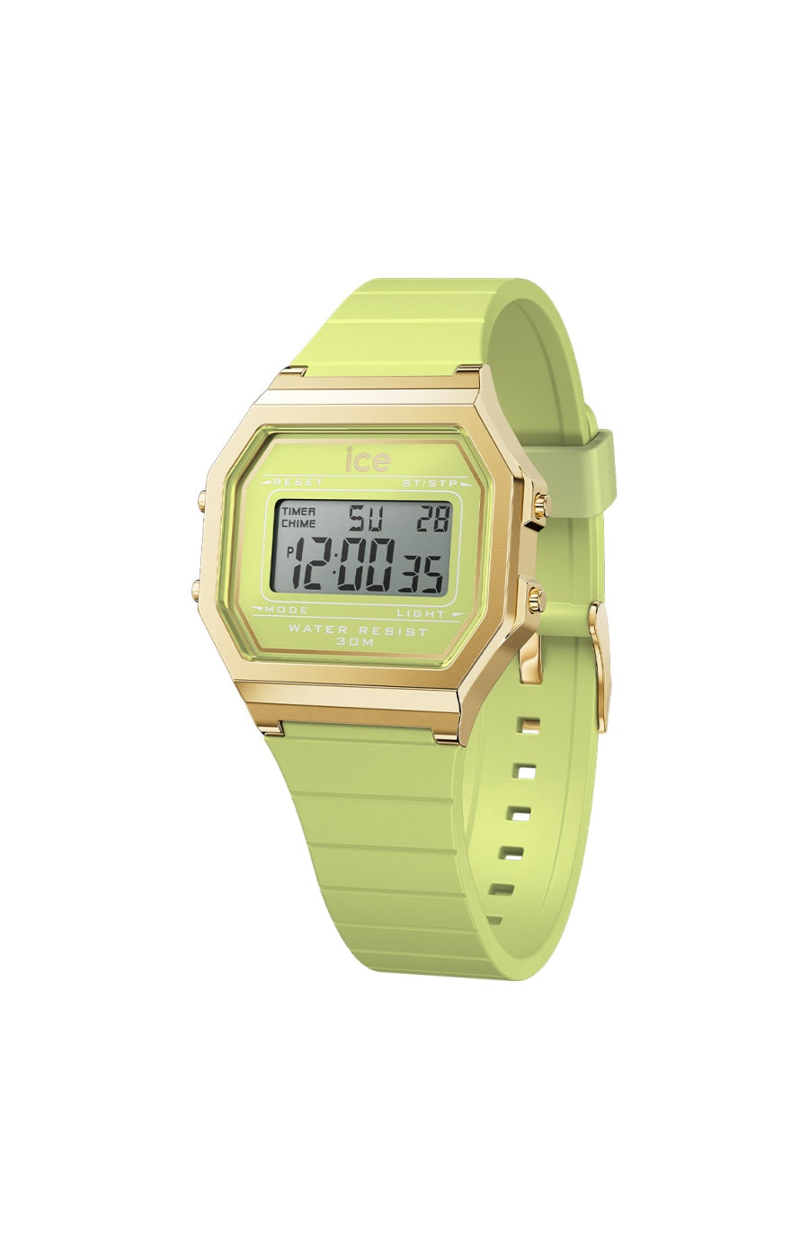 Montre à quartz - ICE digit retro - Small - Vert
