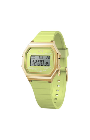 Montre à quartz - ICE digit retro - Small - Vert