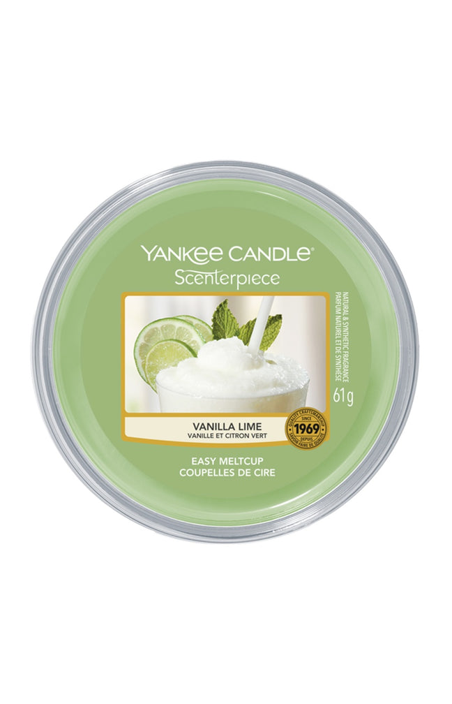 Coupelles de cire - Vanille & citron vert  - 61 g