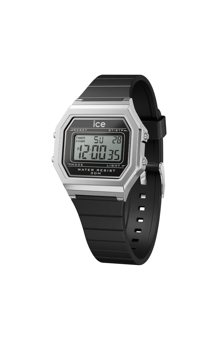 Montre à quartz - ICE digit retro - Small - Noir