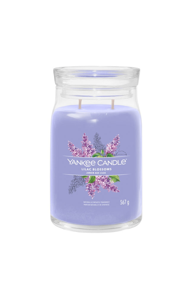 Bougie jarre - Jardin aux lilas - Grand modèle  - 567 g