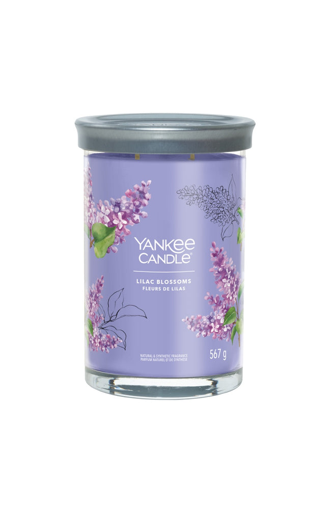 Bougie gobelet - Fleurs de lilas - Grand modèle - 567 g
