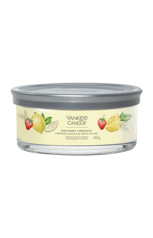 Bougie 5 mèches - Limonade glacée aux fruits rouges - 340 g
