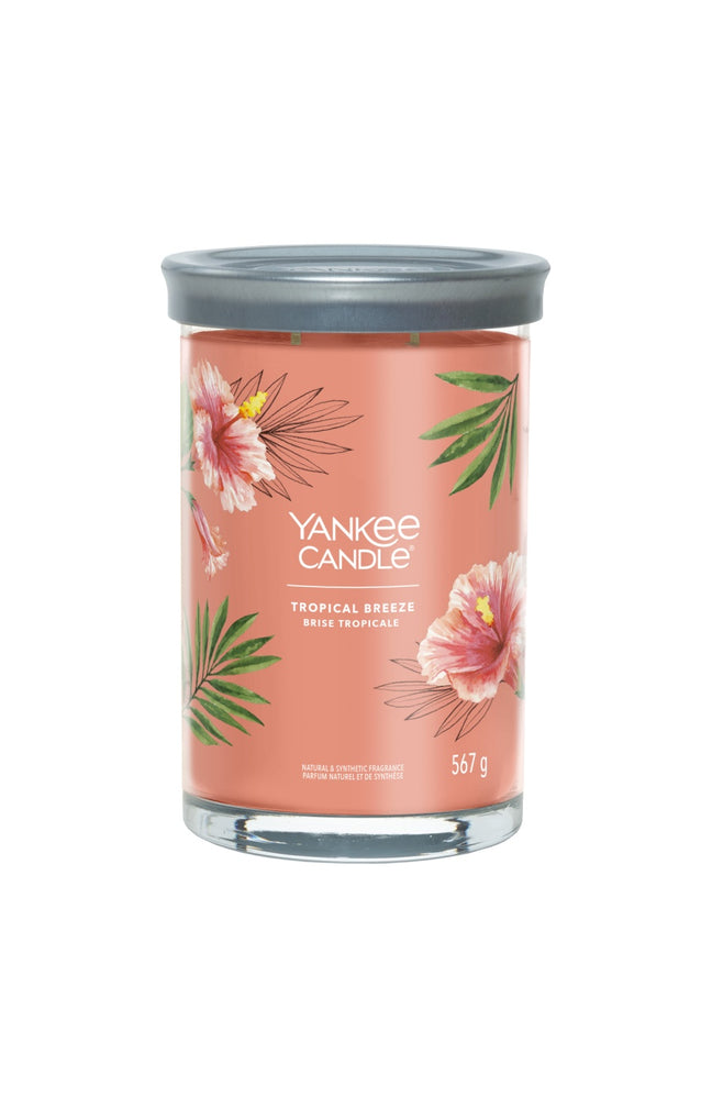 Bougie gobelet - Brise tropicale - Grand modèle - 567 g