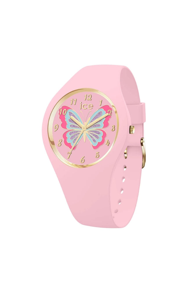 Montre à quartz - ICE fantasia - Small - Butterfly rosy