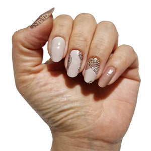 Vernis autocollant - Taupe Touch - 16 bandes