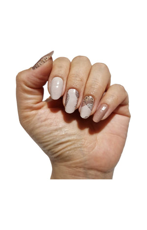 Vernis autocollant - Taupe Touch - 16 bandes