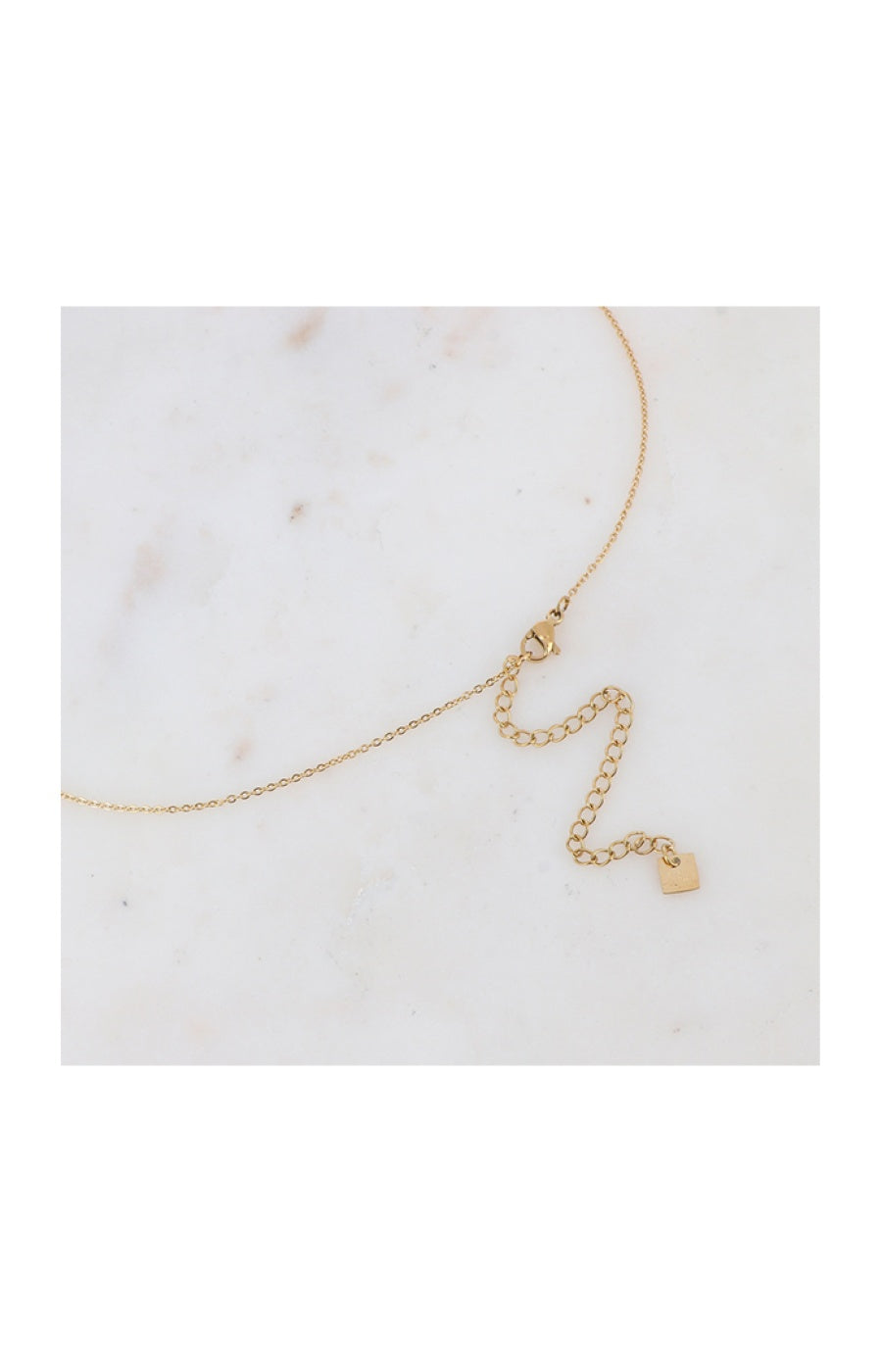 Collier Will - Acier inoxydable doré