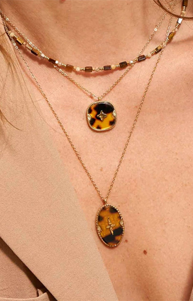Collier Will - Acier inoxydable doré