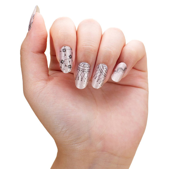 Vernis autocollant - Love notes - 16 bandes