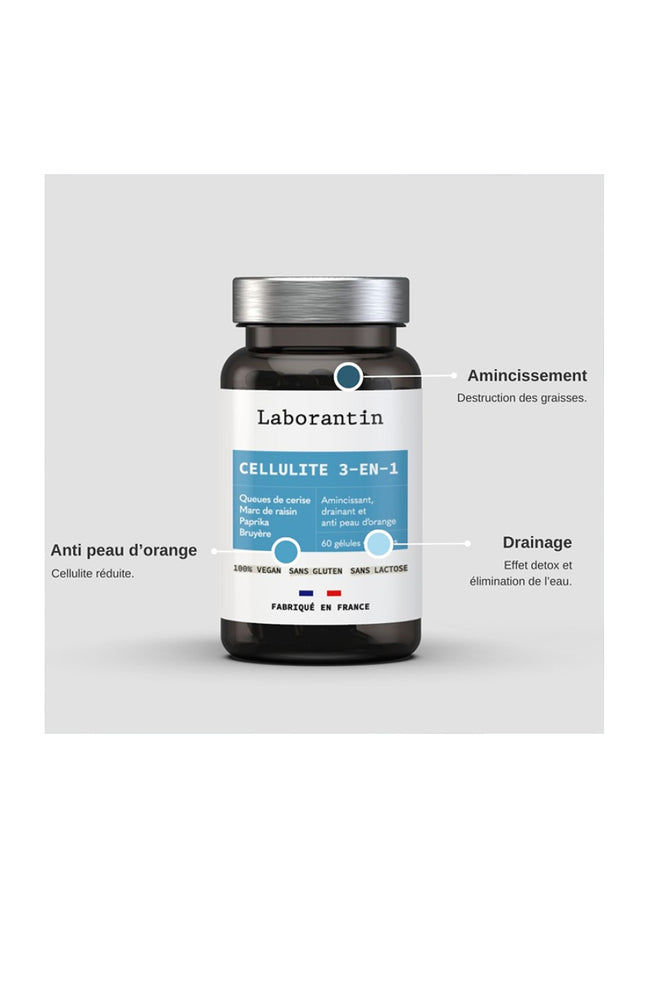 Compléments alimentaires - Cellulite 3-en-1 - 1 mois